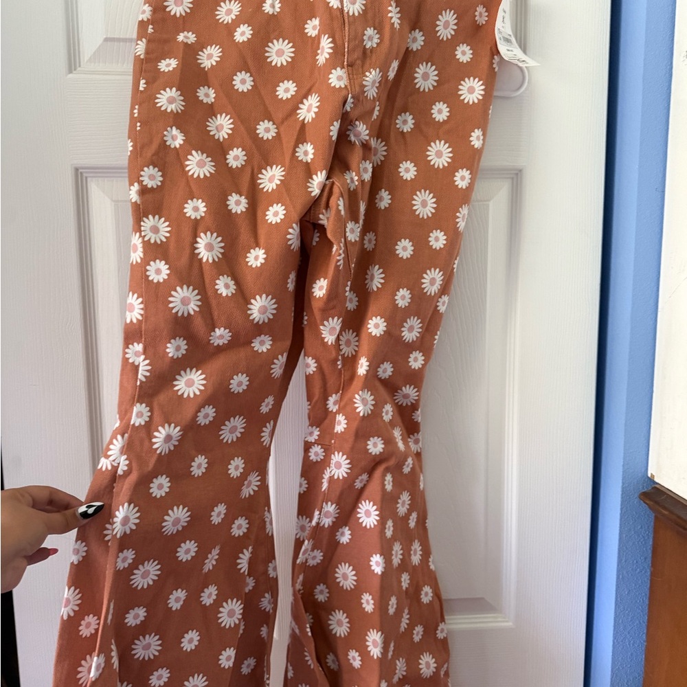 Floral Patterned Pants